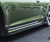 Audi RS5 B9 2017 2018 2019 with Aftermarket Parts - Side Skirts Pre-preg Carbon Fiber from Karbel Carbon